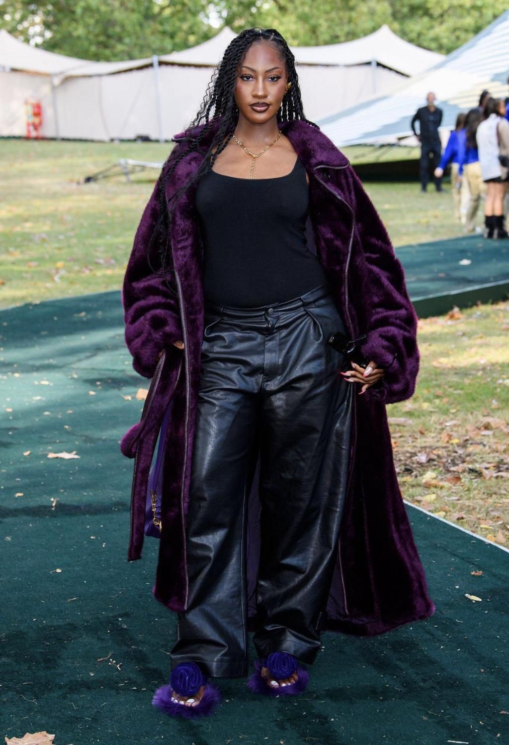 Tems at Burberry ss24 [Gettyimages]