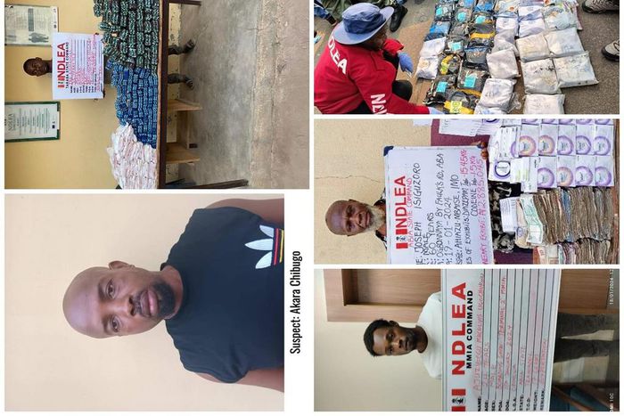 Drugs intercepted by NDLEA operatives [Facebook:NDLEA]