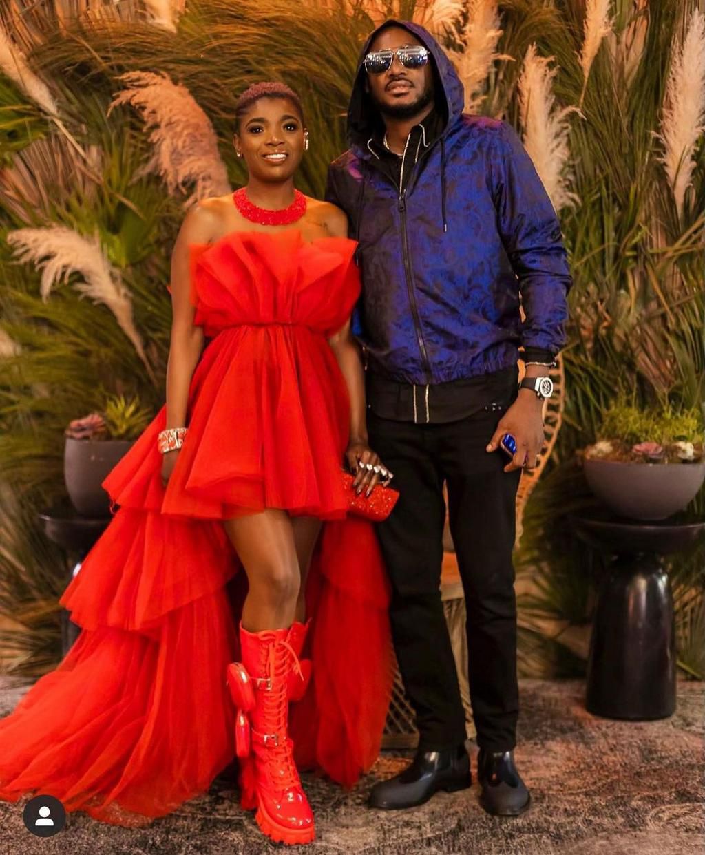 Nigerian singer 2Face & his wife actress Annie Idibia