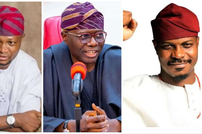 Abdul-Azeez Adediran Olajide, Babajide Sanwo-Olu and GBadebo Rhodes Vivour contested Lagos governorship election in 2023.