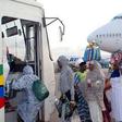 A file photo of hajj pilgrims arriving Nigeria from Mecca