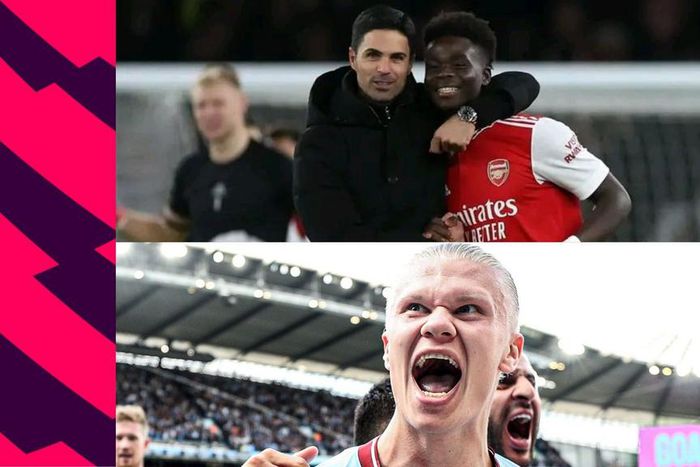 Arsenal and Manchester City are going head-to-head for the PL title.