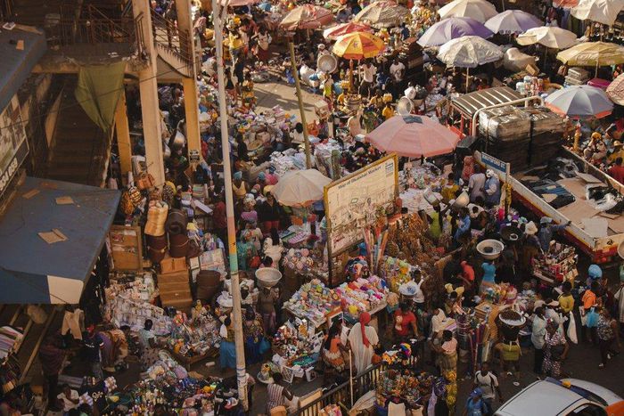 Makola Market in Accra Ghana
