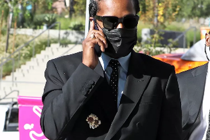 ASAP Rocky on Monday at the preliminary hearing [People Magazine]