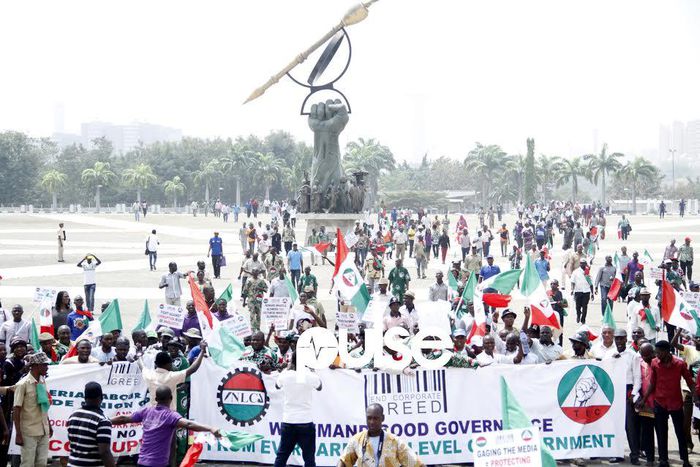NLC, TUC march.
