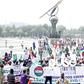 NLC, TUC march.