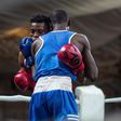 Boxers in action at the ongoing National sports festival