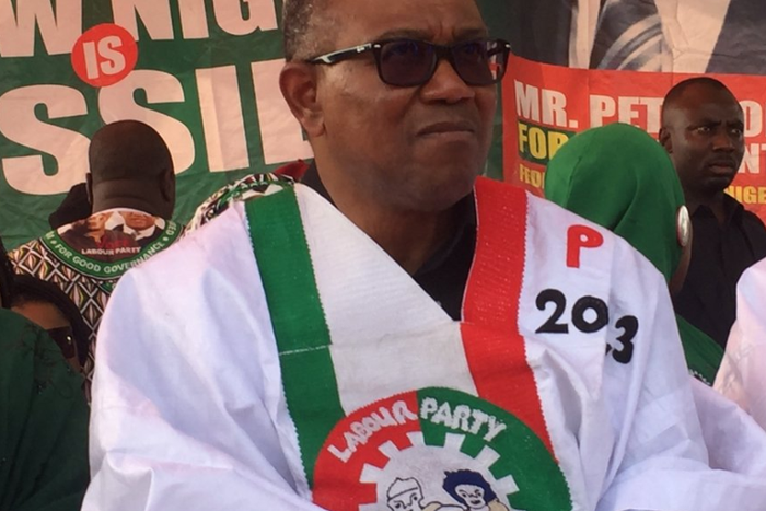Labour Party Presidential candidate, Peter Obi.
