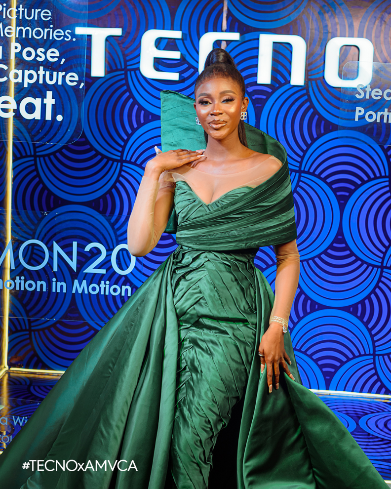 A symphony of brilliance as TECNO's technological exploits wow stars at AMVCA