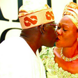 Tinubu and Wife having a special moment