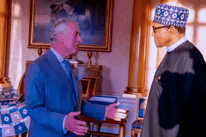 Buhari meets King Charles (VanguardNG)