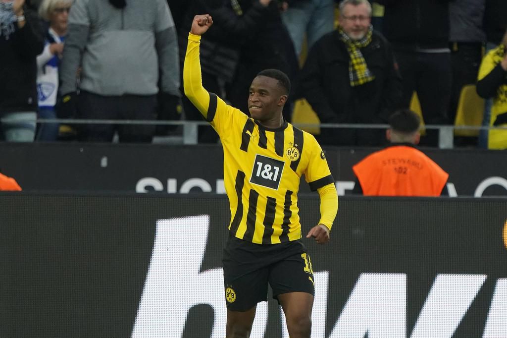 Youssoufa Moukoko is Dortmund's top scorer this season.