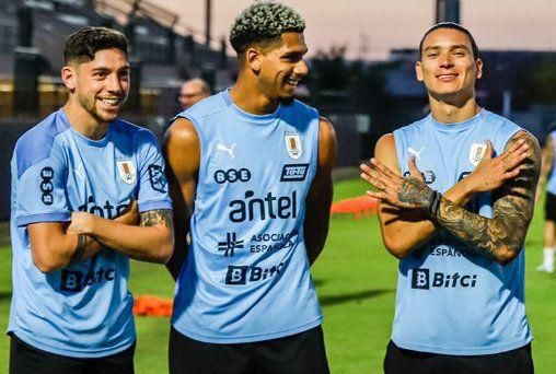 Darwin Nunez, Ronald Araujo, Fede Valverde