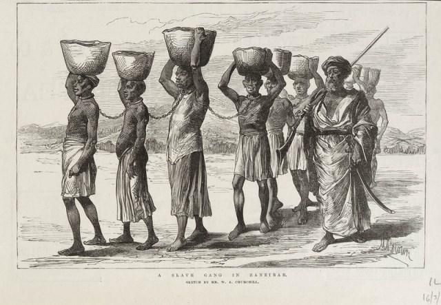 The Nile Valley route [Slavery Images]