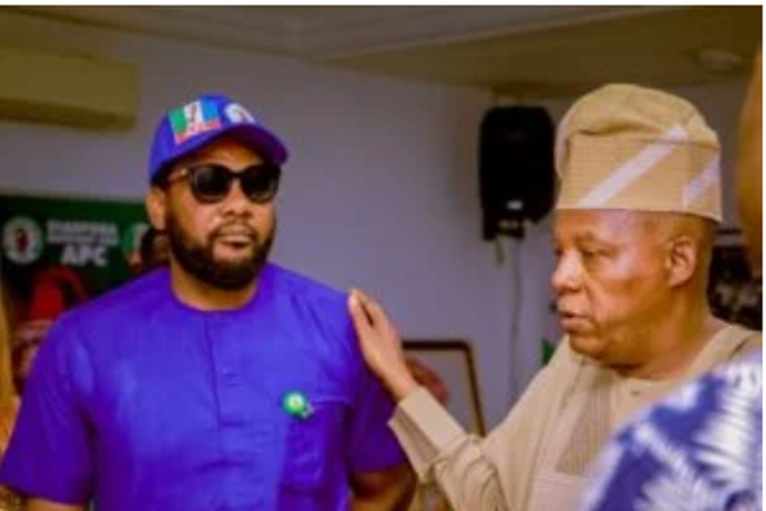 TAG Convener, Dr Mustapha Abdullahi and Vice President Kashim Shettima.