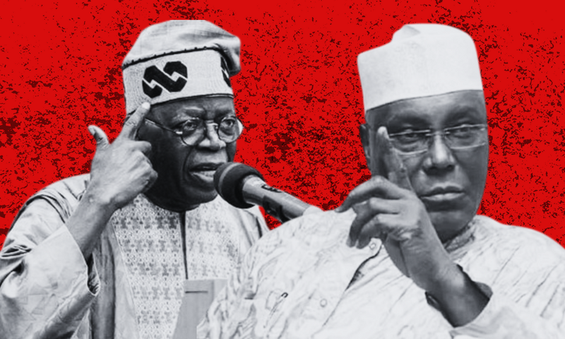 President Bola Tinubu and former Vice President, Atiku Abubakar.
