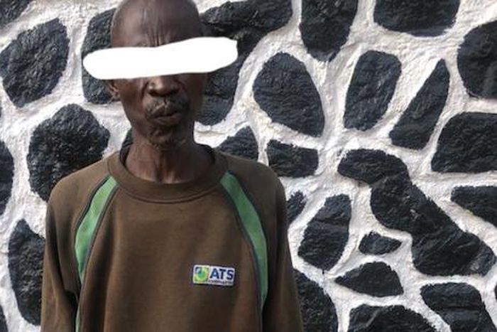 The suspect, Babatunde Kolawole.