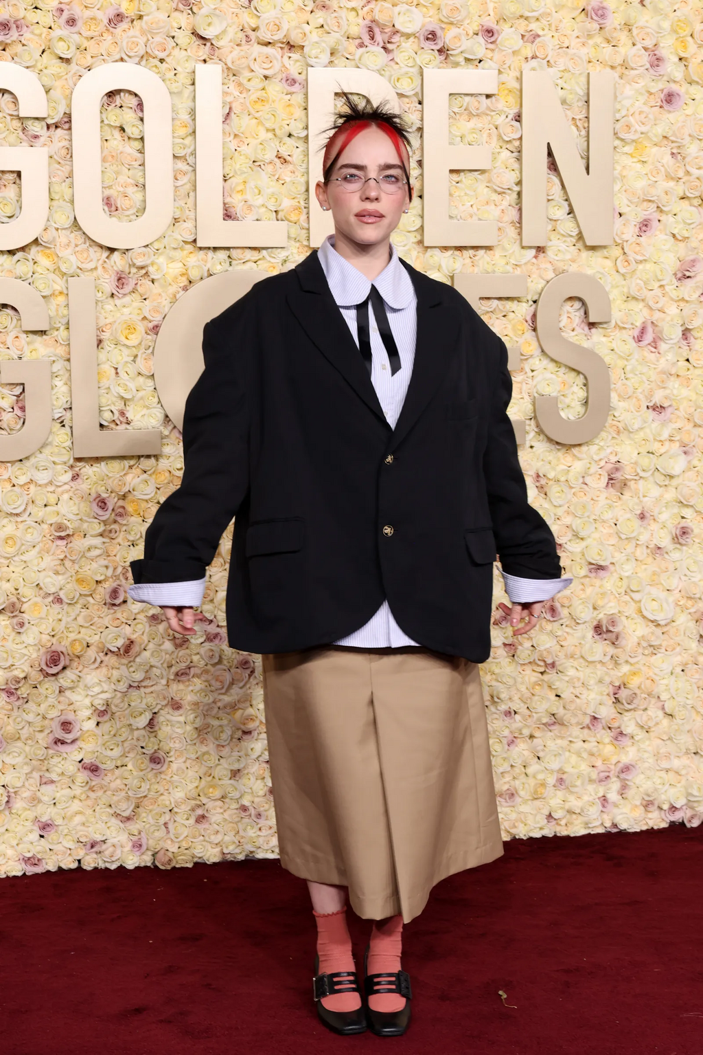 Billie Eilish at the Golden Globes [GettyImages]