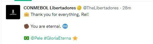 Social Media tributes to Pele