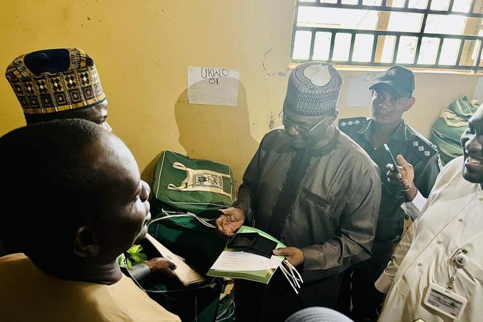 INEC Chairman, Prof. Mahmood Yakubu  [Twitter:@inecnigeria]