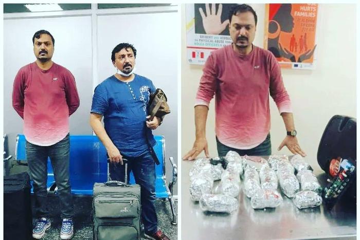 NDLEA arrests 2 Pakistani businessmen for alleged cocaine, skunk trafficking. [Twitter:NDLEA]