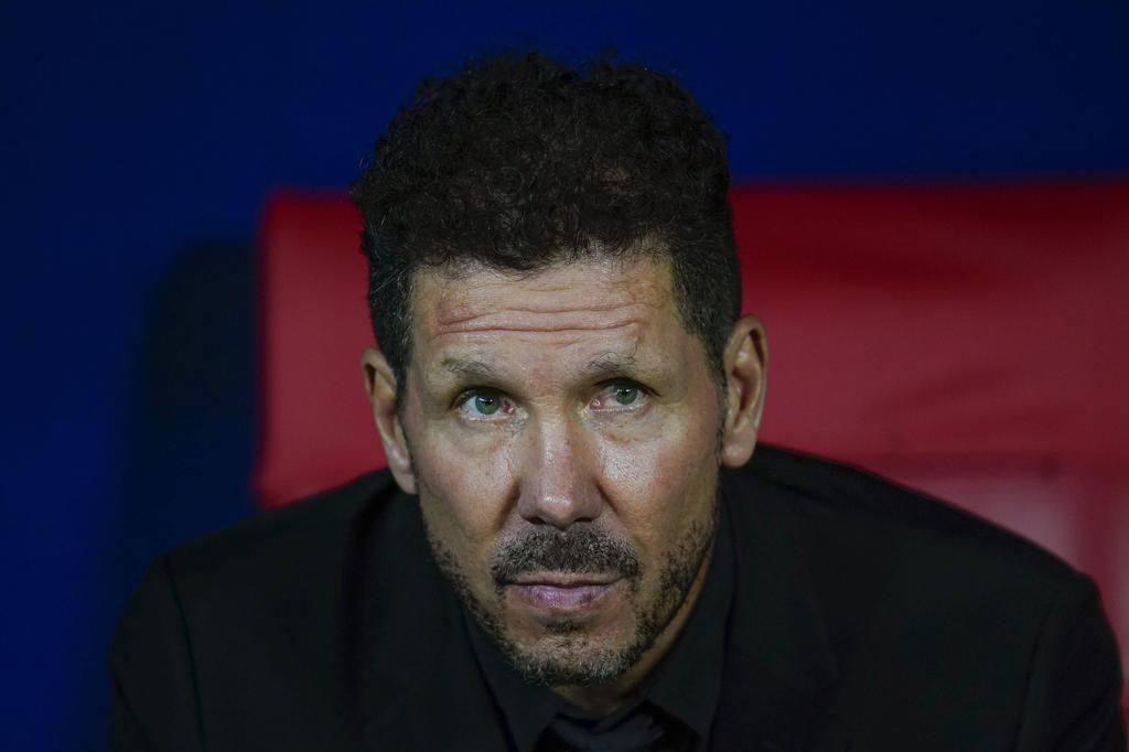 Atletico de Madrid head coach Diego Pablo Simeone on October 26, 2022.