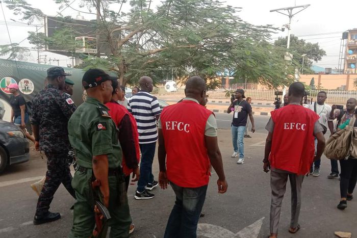 EFCC officials (PUNCH)