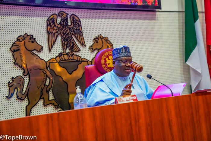 President of the Senate, Ahmad Lawan (Tope Brown/NASS)