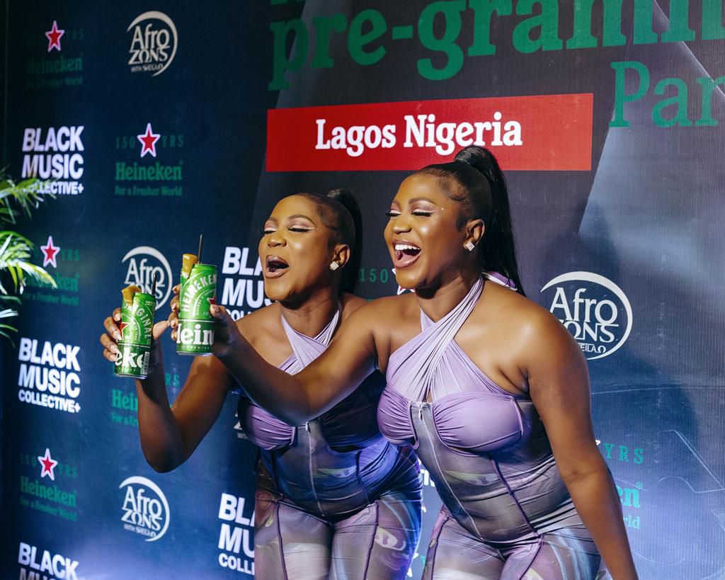 The @Heinekenng X @Afrozons Pre-Grammy Party was all shades of amazing