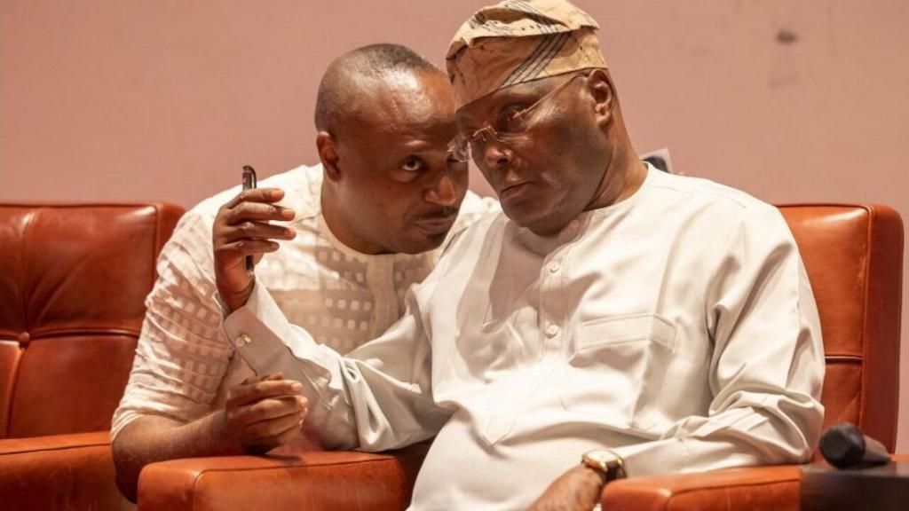 Phrank Shaibu and Atiku Abubakar [The Cable]