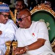 President Muhammadu Buhari and Governor Nyesom Wike of Rivers State. (Daily Post)