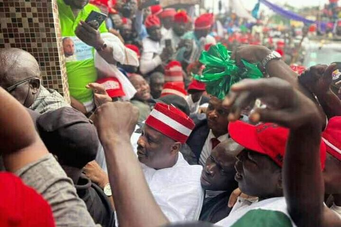 Kwankwaso unveils NNPP Secretariat in Lagos. [Twitter:NNPP]