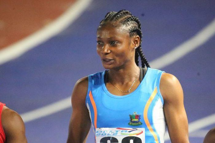 Tima Godbless on course for a sprints double at the National Sports Festival