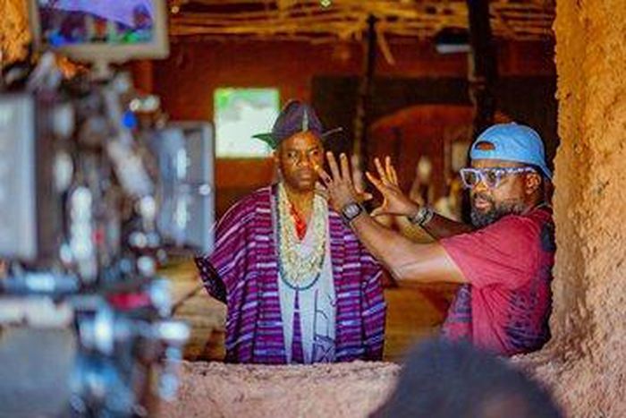 Kunle Afolayan has a new series in the works titled 'Anikulapo: Rise of the Spectre' [Instagram/Kunleafo]