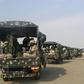 A convoy of soldiers pictured in Kaduna, northern Nigeria on January 17, 2013