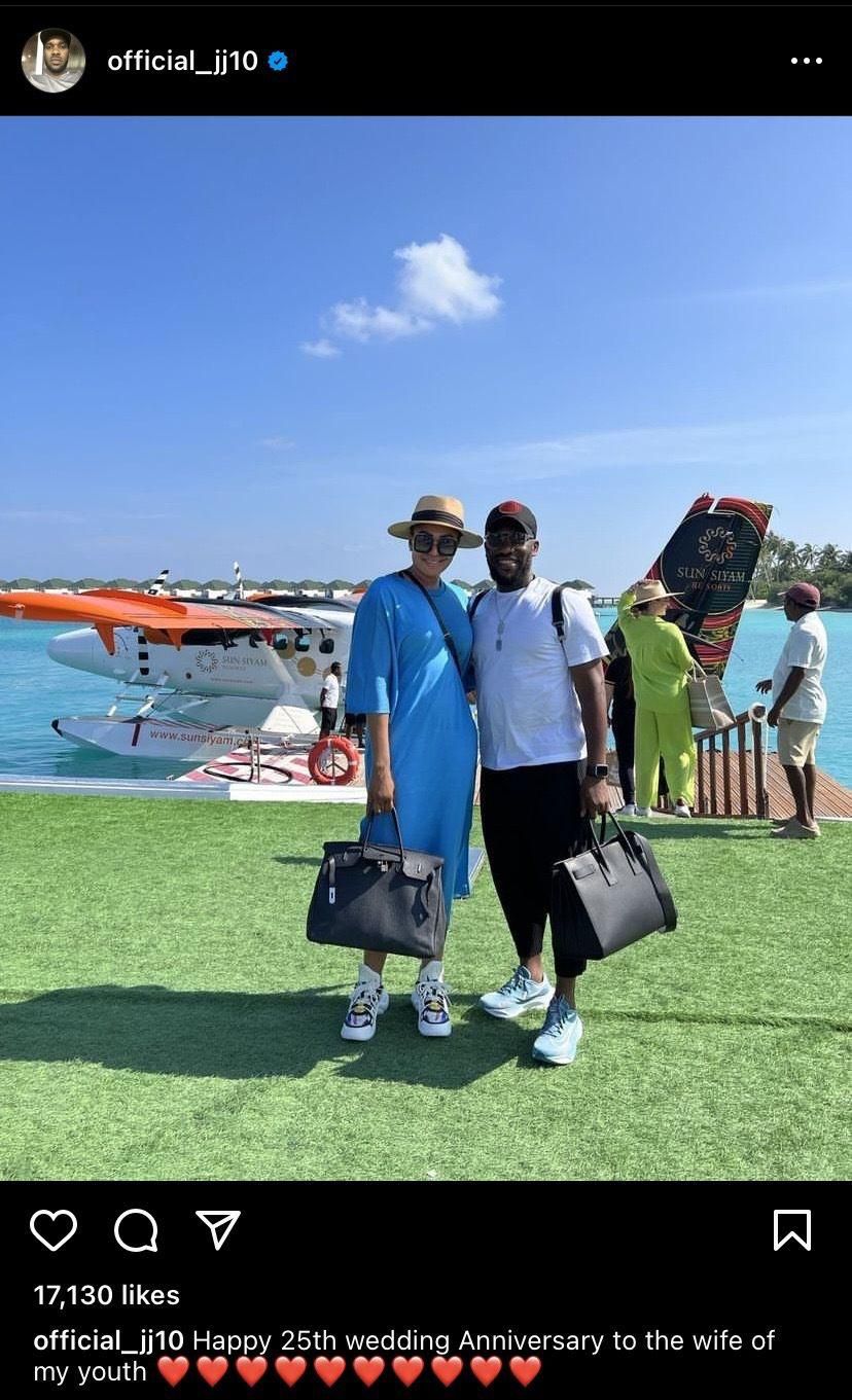 Jay-Jay Okocha/Instagram