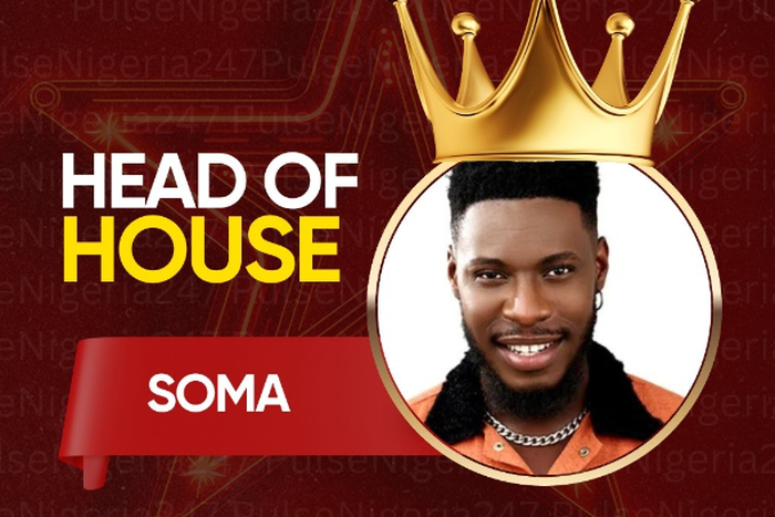 Soma wins the Head of House games on BBNaija All Stars. [Instagram/pulsenigeria247]