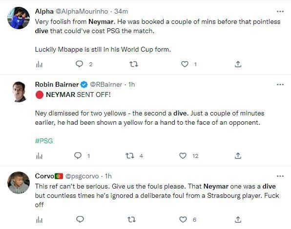 Social Media Reactions/PSG vs Strasbourg