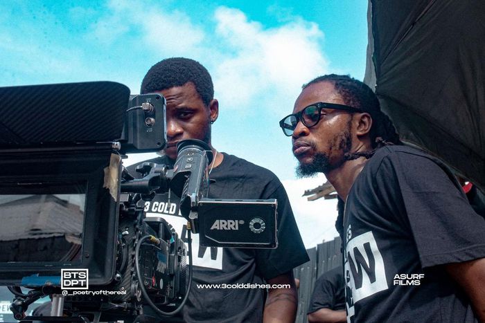 Asurf Oluseyi kicks off filming for '3 Cold Dishes' [3colddishes]