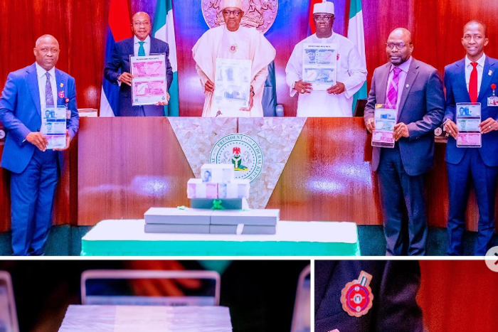 Buhari unveils new Naira notes