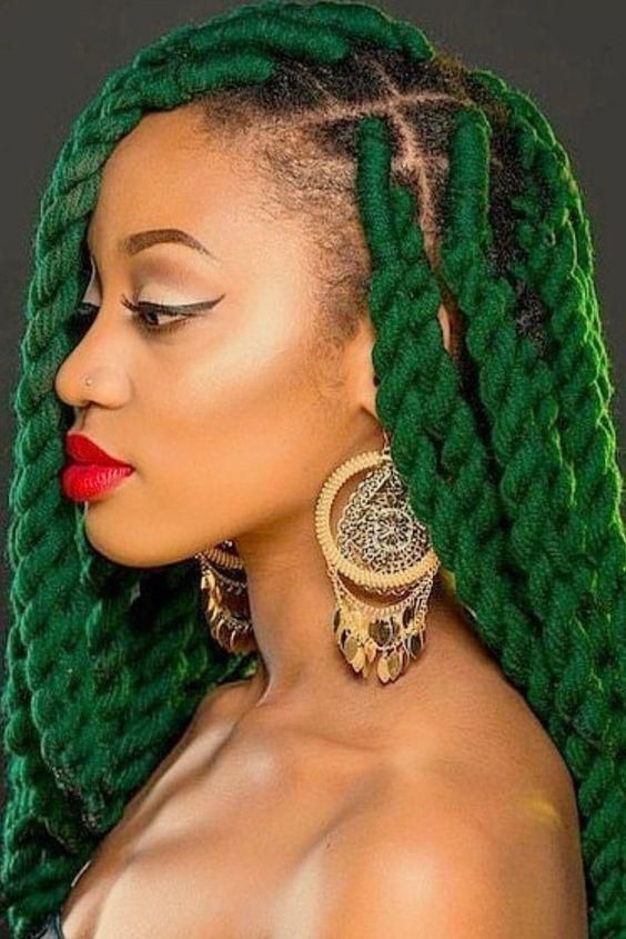 Yarn braids [Pinterest]