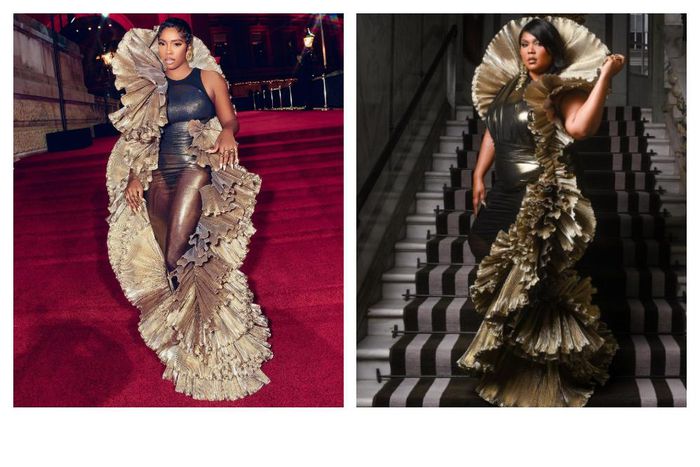 Lizzo and Tiwa Savage in Robert Twun [Instagram]