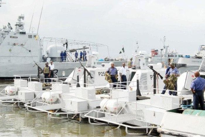 Nigerian Navy boats