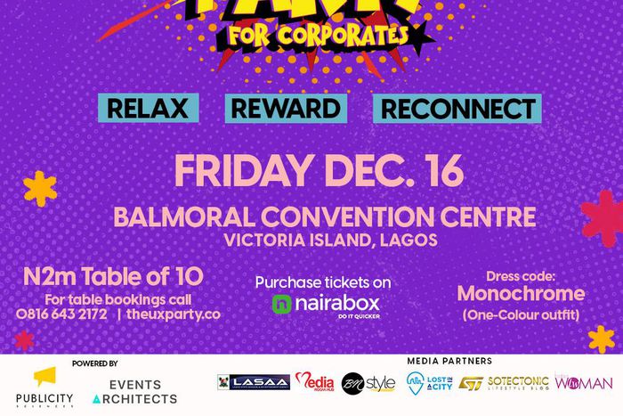 Reward your top performers and clients at the UX Party 2022!