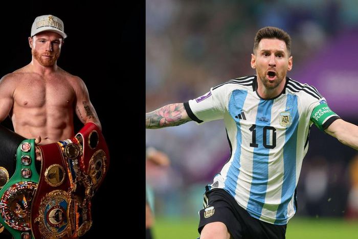 Aguero defends Messi after threat from Canelo