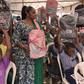 Princess Omolara Oyekan-Olumegbon, during the back-to-school outreach programme in Lagos Island Constituency 1. [NAN]