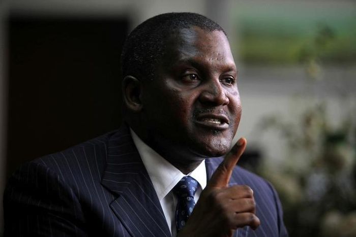 Founder and Chief Executive of the Dangote Group Aliko Dangote.