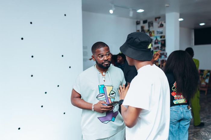 Falz at the 'Losing Daylight' exhibition