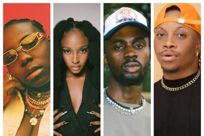 Teni, Ayra Starr, Black Sherif, Oxlade