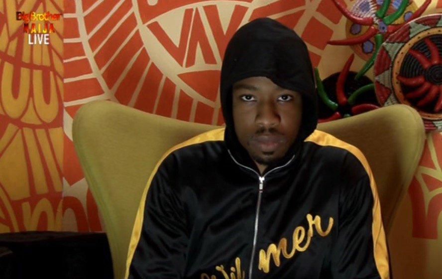 Ike during his Diary session [Twitter/BigBroNaija]